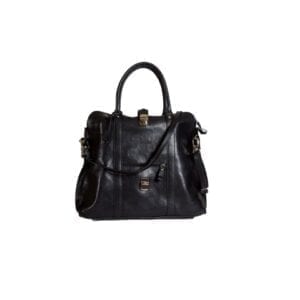 Laurent Altieri Black Leather Handbag